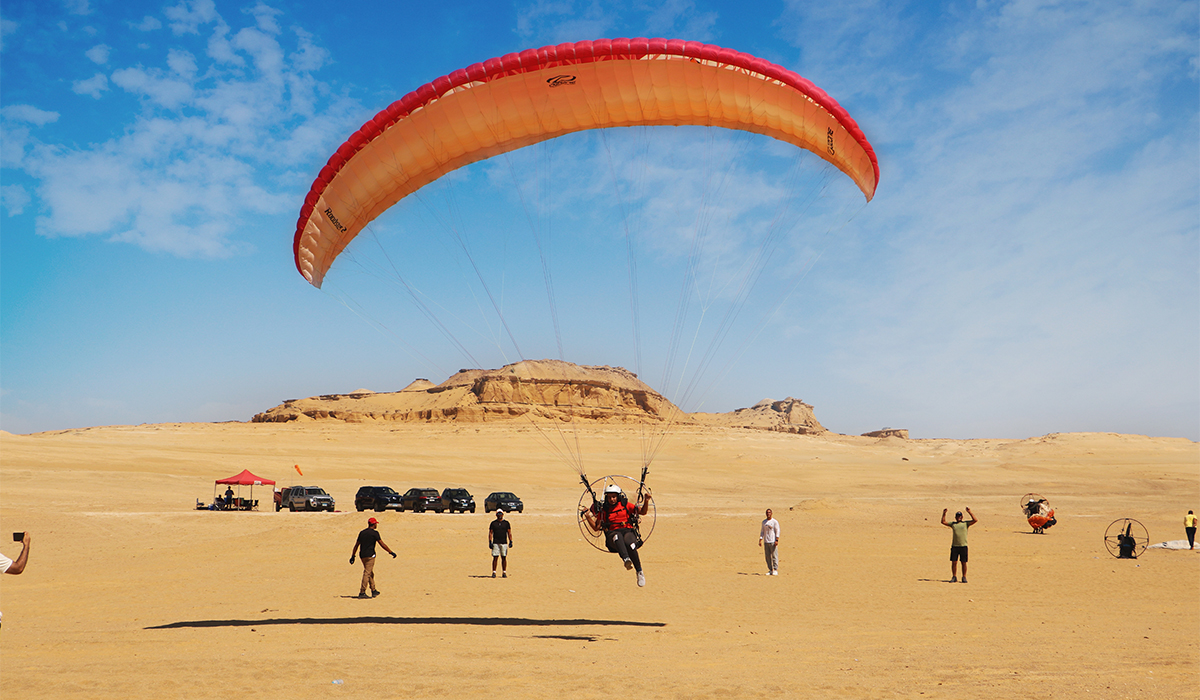 Paramotor course - July